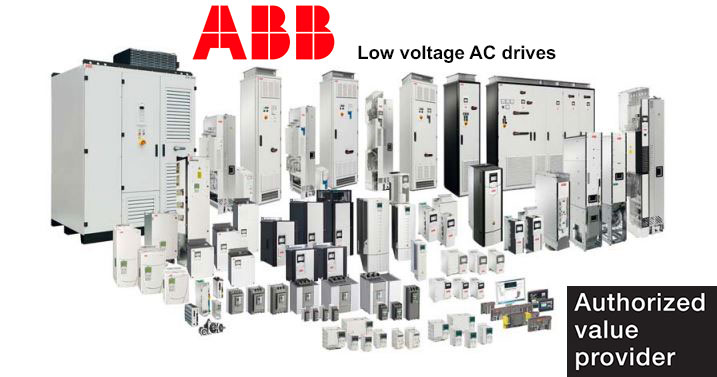 ABB Low voltage drives - VFD's - Authorized Distributor